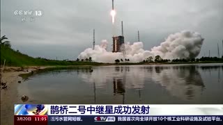 China launches satellite to support moon ambitions