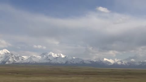 Beatifull mountains in Irkeshtam, Kyrgistan