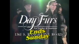 February 5, 1997 - Day Furs Indianapolis Liquidation Sale