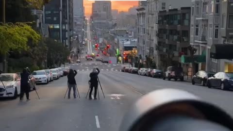 Twice a year photographers capture the sun rising down