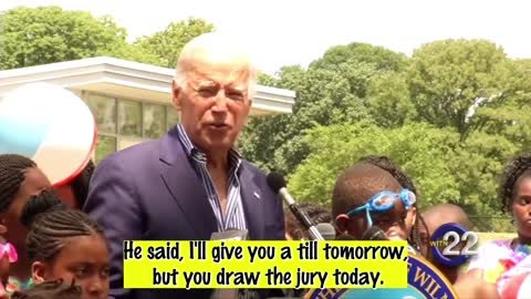 Joe Biden's Corn Pop Story with Captions