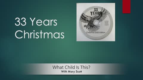 33 Years Christmas CD 2020 Video Edition