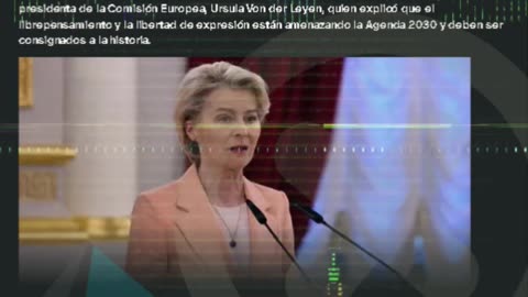 Von der Leyen promete "vacunar" a la población de la UE contra el "pensamiento erróneo"