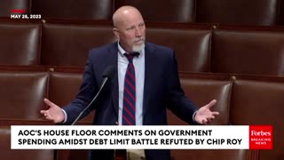 Chip Roy SLAMS AOC In EPIC Clip