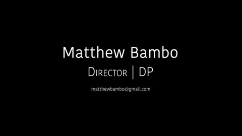 Matthew Bambo Reel Q1, 2024