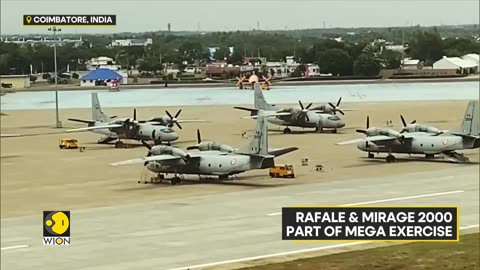 India’s multi-national air exercise ‘Tarang Shakti 2024’ begins in Coimbatore | Latest News | WION