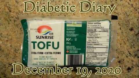 Tofu - Blood Sugar Test