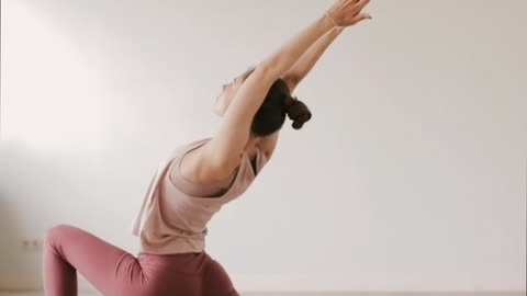 Girl Yoga video Full body Exercise