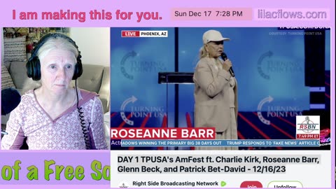 Roseanne Barr at TPUSA My Part 3.