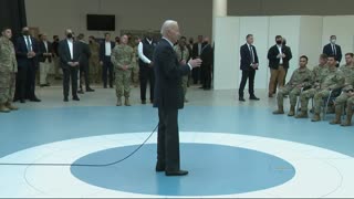 Biden addresses U.S. 82nd Airborne Division