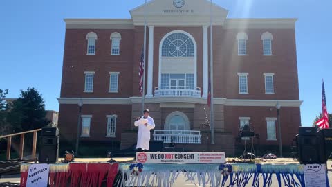 Tupelo Rally Against Mandates - Dr Jeff Howard