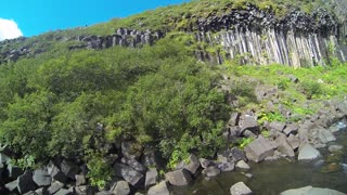 Iceland Waterfall Svartifoss