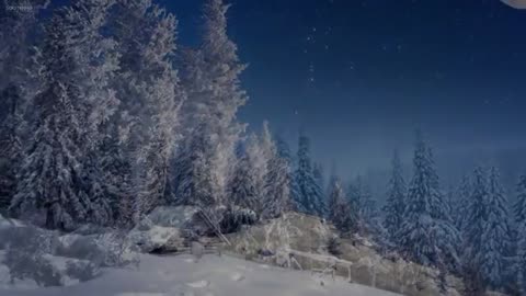Calm Piano Music with Beautiful Winter Photos Soothing Music for Studying, Relaxation or Sleeping