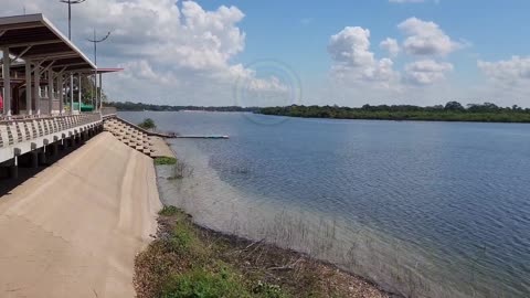 Boulevard de Yarinacocha a una semana de su inauguración. - Pucallpa City - Perú