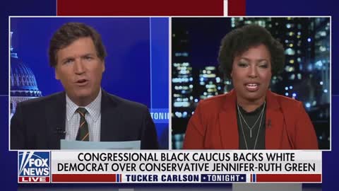 Congressional black caucus backs white liberal instead of a black Republican.