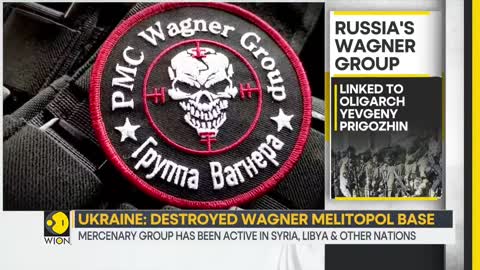 Ukraine: Destroyed Wagner Russian paramilitary group based in Melitopol