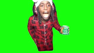 Kai Cenat Sining Feliz Navidad | Green Screen