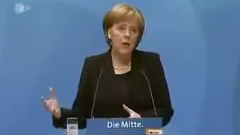 Merkel hat es damals offen ausgeprochen - Sie sprechen es immer aus (Sie müssen es)