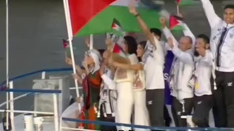 Palestine Athlete at Olympic Openings