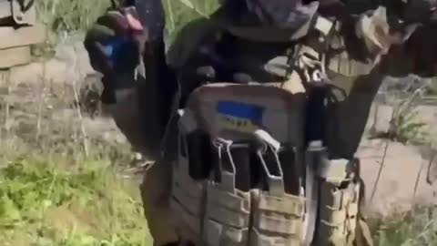 Meanwhile Ukraine soldiers