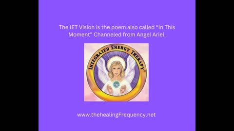 Learn I.E.T integrated Energy Therapy