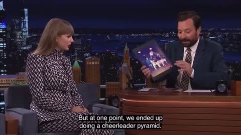 Jimmy Fallon talks with Taylor swift about her new album