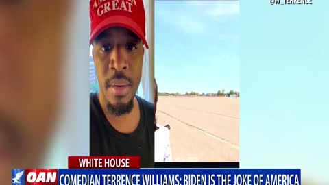 Comedian Terrence Williams: Biden is the joke of America