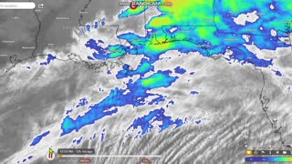 Man-Made Electrical Storm Gulf of Mexico- Massive HAARP Frequency Waves Southern California