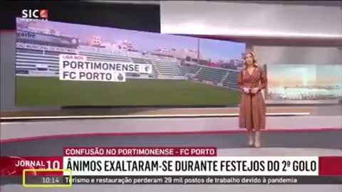 Jornalista da SIC: "A vitória foi oferecida pelos jogadores do Portimonense"