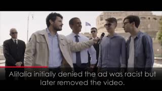 Alitalia withdraws blackface Obama ad
