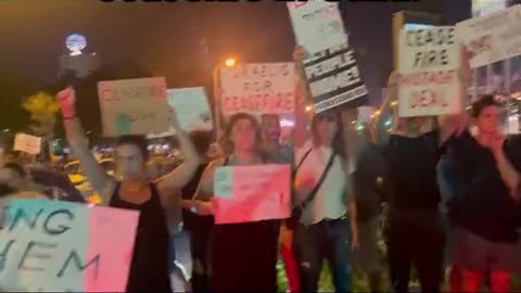 ISRAELI CITIZENS PROTESTING FOR IDF TO CEASEFIRE IN GAZA