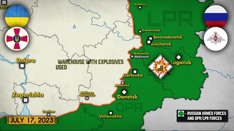 SouthFront: Kiev Hides Grain Defeat With Attack On Crimean Bridge - Ukraine War Combat Footage 2023