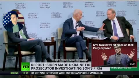 Joe Biden Brags About Bribing Ukraine