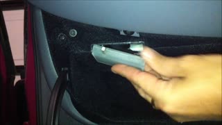 How to replace glove box light bulb in a Mercedes A160