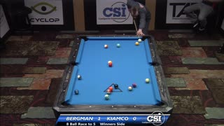 Justin Bergman vs Warren Kiamco ▸ 2014 US Bar Table 8-Ball Championship