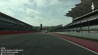 COTA Track Weekend - Day 3 - 2012 Golf R APR Stage 3