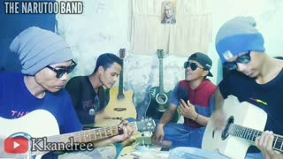 SAHABAT acoustic THE NARUTOO BAND #kkandree #sahabat #acoustic