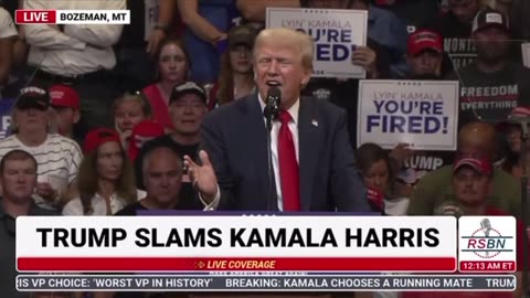 SAVAGE: Trump plays a compilation ROASTING Kamala Harris’ word salads for 3 Minutes Straight 😄