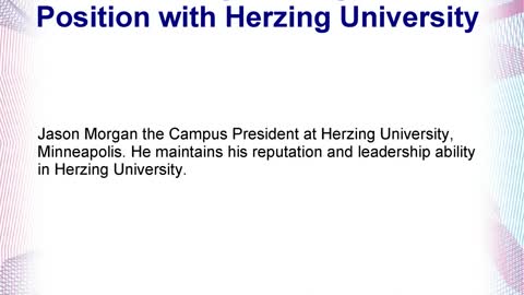 Herzing University’s Jason Morgan: Teacher/Mentor/Coach