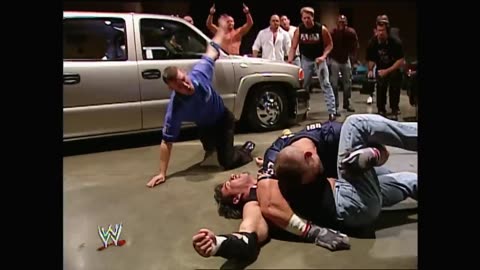 FULL MATCH - John Cena vs. Eddie Guerrero - Parking Lot Brawl SmackDown, Sept. 11, 2003