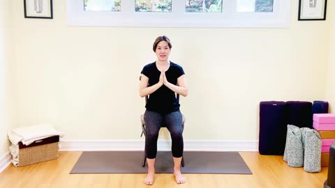 Beginners & Seniors: 30 Minute Chair Yoga