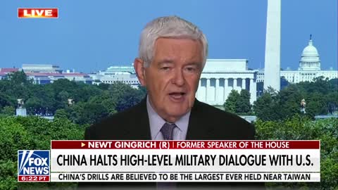 Newt Gingrich: We should be angry at China