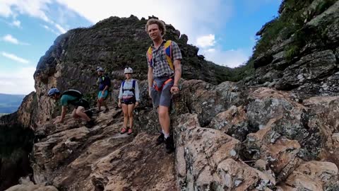 GoPro BASE Jumping Down a Waterfall with Sketchy Andy