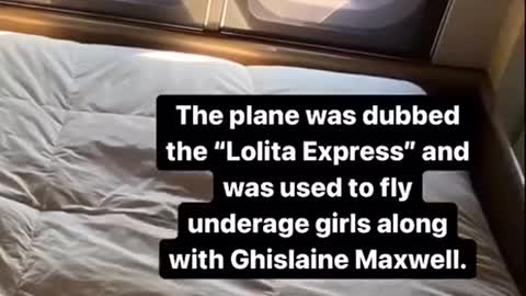 Inside Jeffery Epstein’s plane - the “Lolita Express”