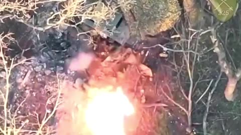 Russian soldier takes out his comrade with RPG recoil