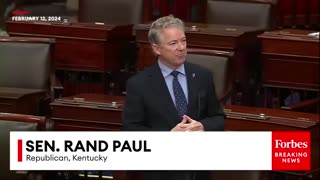Rand Paul Absolutely Unleashes On McConnell, Schumer
