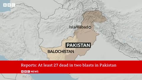 Pakistan: Two bomb explosions kill at least 28 in Balochistan day before elections | C News