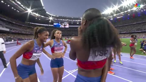 U.S. women do something incredible in 4x400 relay to finish Olympic meet | Paris Olympics