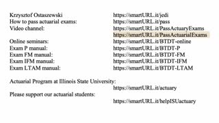 Exam FM exercise for February 7, 2022