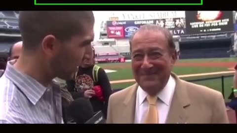 When Bob Arum spoke out about MMA fans.